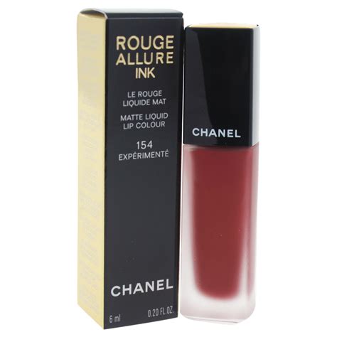 chanel rouge ink 154|chanel experimente lipstick.